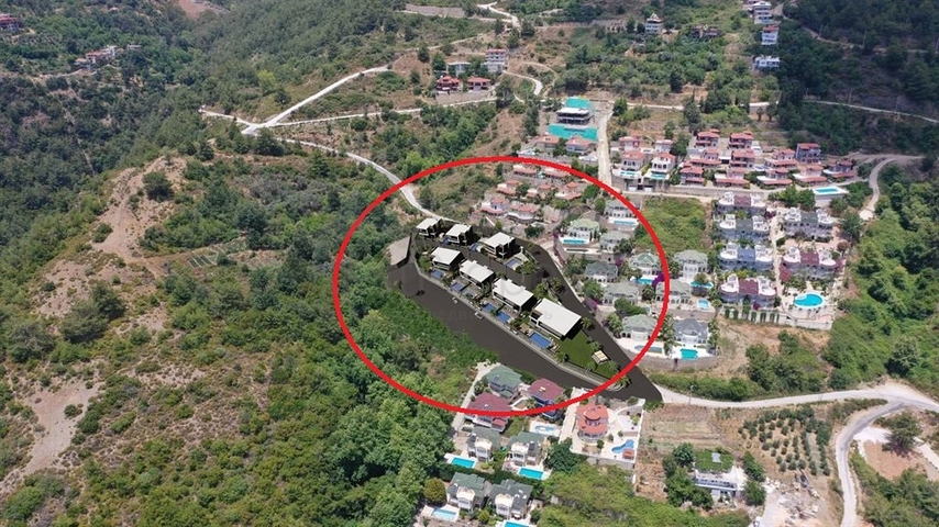 Роскошные виллы в Центре Алании