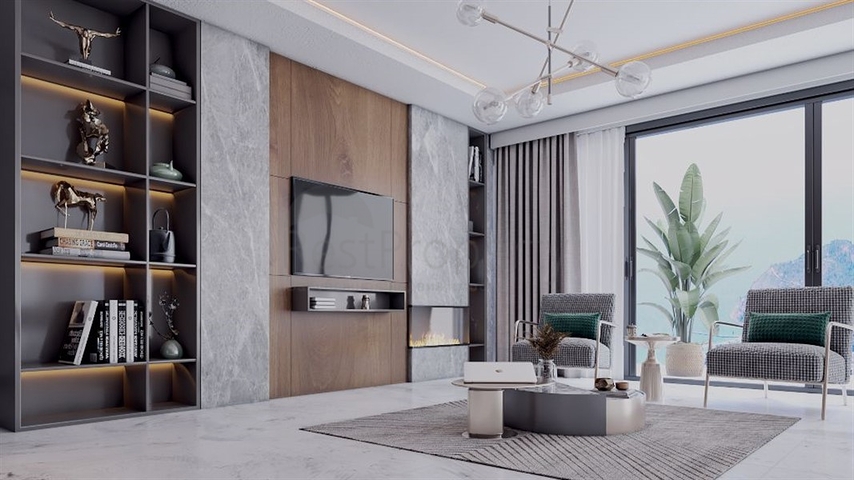 Роскошные виллы в Центре Алании