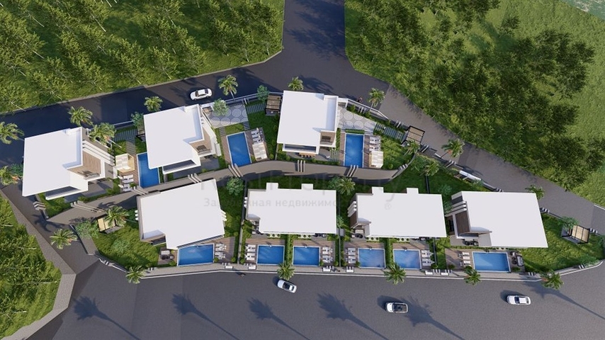 Роскошные виллы в Центре Алании