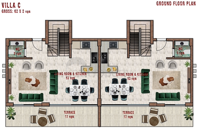 Роскошные виллы в Центре Алании