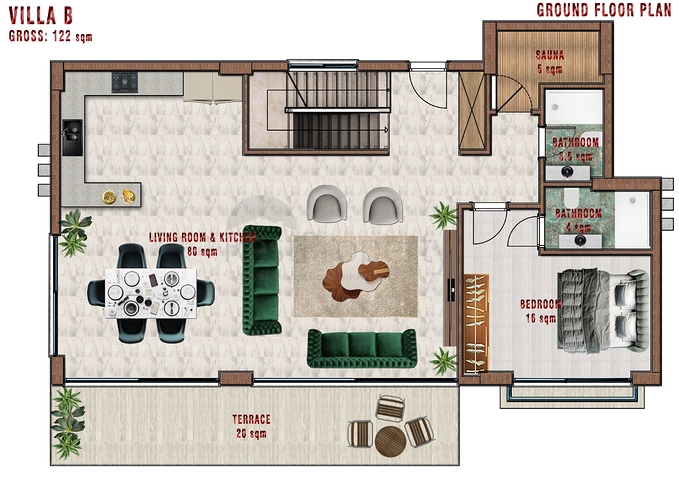 Роскошные виллы в Центре Алании