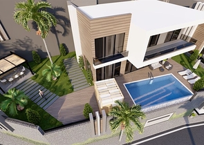 Роскошные виллы в Центре Алании