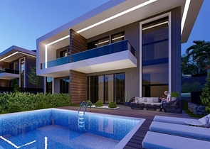 Роскошные виллы в Центре Алании