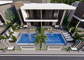 Роскошные виллы в Центре Алании