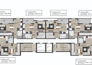 Новый строящийся проект в Махмутлар