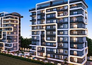 Новый строящийся проект в Махмутлар