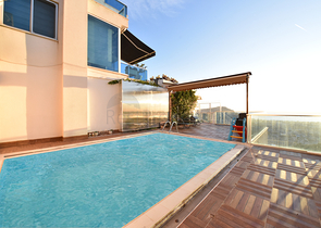 Вилла 5+2 с шикарным видом в центре Алании