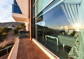 Вилла 5+2 с шикарным видом в центре Алании