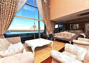 Вилла 5+2 с шикарным видом в центре Алании