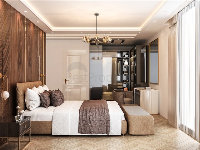 Новый проект вилл 4+1 в Оба с бесподобным видом на море