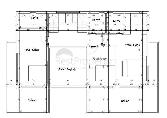 Новый проект вилл 4+1 в Оба с бесподобным видом на море