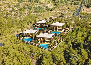 Новый проект вилл 4+1 в Оба с бесподобным видом на море