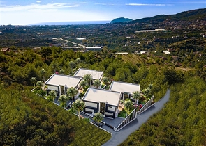 Новый проект вилл 4+1 в Оба с бесподобным видом на море