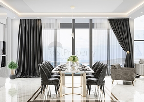 Новый проект вилл 4+1 в Оба с бесподобным видом на море