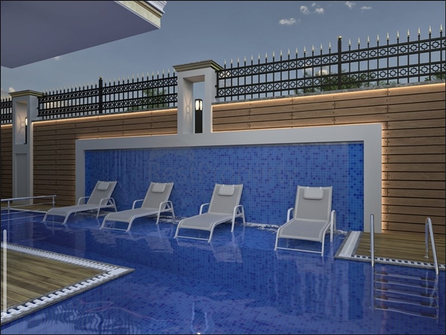 Бутик – комплекс в Махмутларе в 800 м от моря 