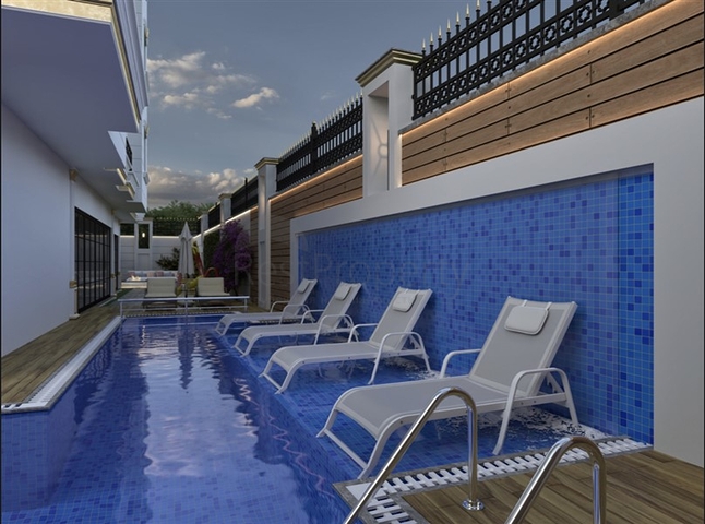 Бутик – комплекс в Махмутларе в 800 м от моря 