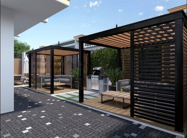 Бутик – комплекс в Махмутларе в 800 м от моря 