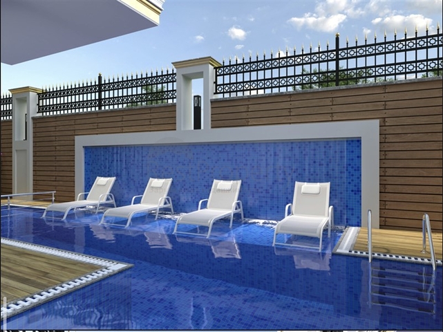 Бутик – комплекс в Махмутларе в 800 м от моря 