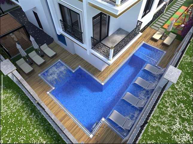 Бутик – комплекс в Махмутларе в 800 м от моря 