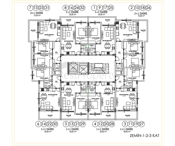 Новый проект в районе Махмутлар