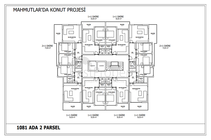 Новый проект в районе Махмутлар