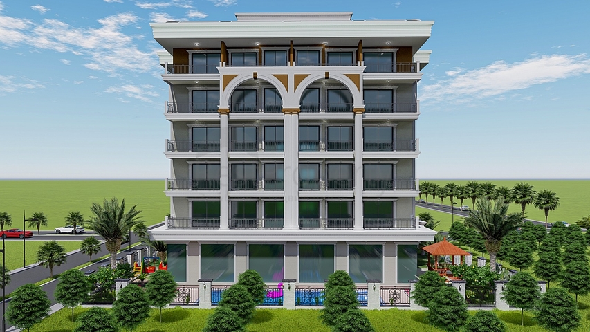 Новый проект в районе Махмутлар