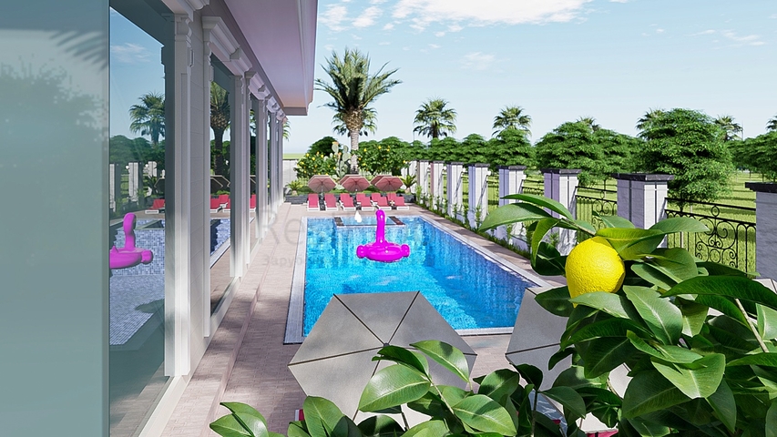 Новый проект в районе Махмутлар