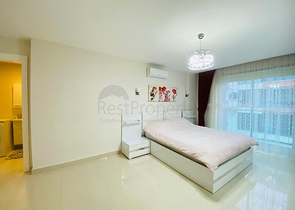 Апартаменты 2+1 с видом на море в Кестель