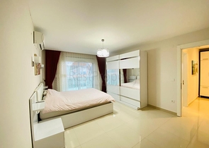 Апартаменты 2+1 с видом на море в Кестель