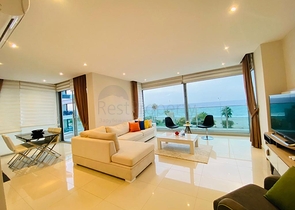 Апартаменты 2+1 с видом на море в Кестель