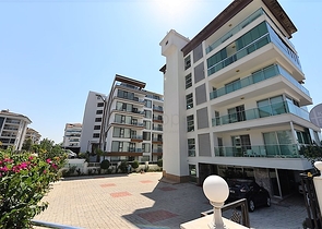 Апартаменты 2+1 с видом на море в Кестель