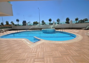 Апартаменты 2+1 с видом на море в Кестель