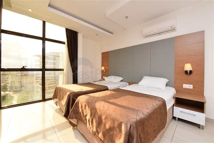 Просторная квартира 1+1 в современном комплексе 