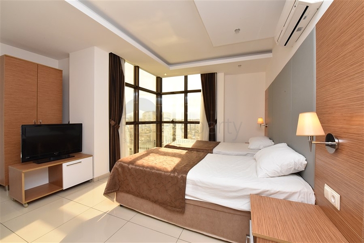 Просторная квартира 1+1 в современном комплексе 