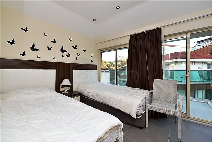 Четырехспальный  пентхаус в районе Каргыджак