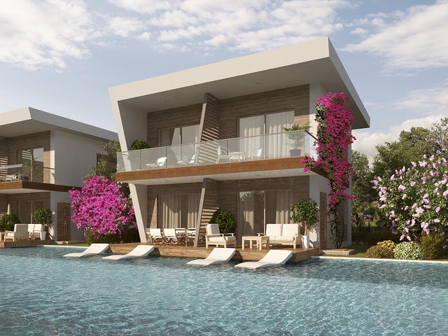 Современные Виллы Стиля модерн и Венеции