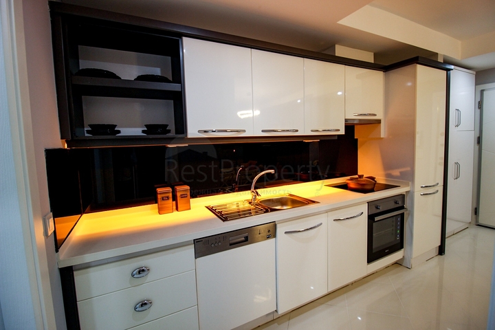 Апартаменты планировкой 1+1 в районе Оба