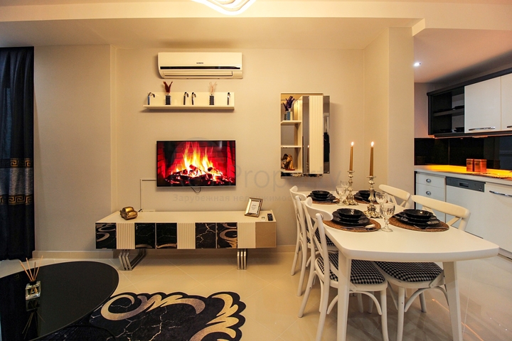 Апартаменты планировкой 1+1 в районе Оба