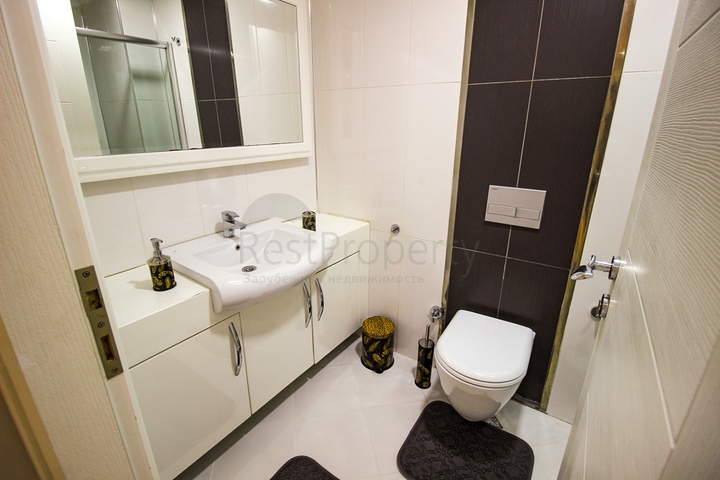 Апартаменты планировкой 1+1 в районе Оба