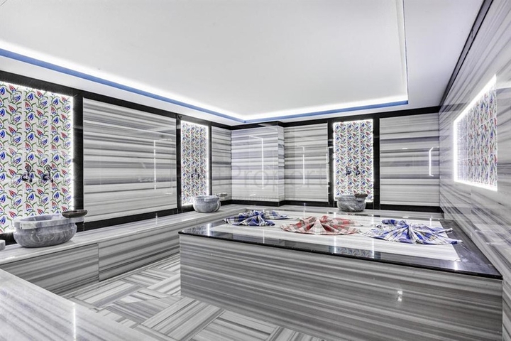 Светлая квартира 2+1 в Махмутларе на высоком этаже