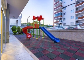 Светлая квартира 2+1 в Махмутларе на высоком этаже