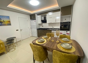 Продается квартира 1+1 в районе Махмутлар