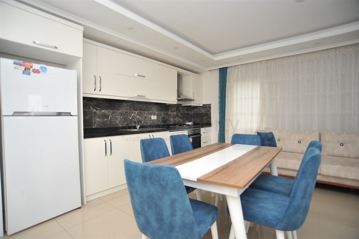 Дуплекс 3+1 с мебелью рядом с морем в районе Кестель