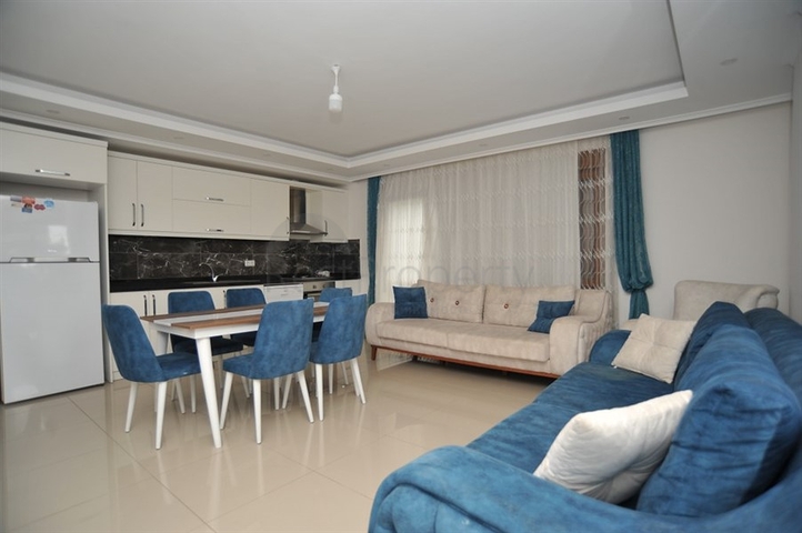 Дуплекс 3+1 с мебелью рядом с морем в районе Кестель