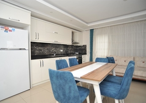 Дуплекс 3+1 с мебелью рядом с морем в районе Кестель