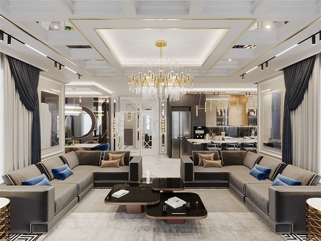 Шикарная вилла 5+1 в районе Каргыджак