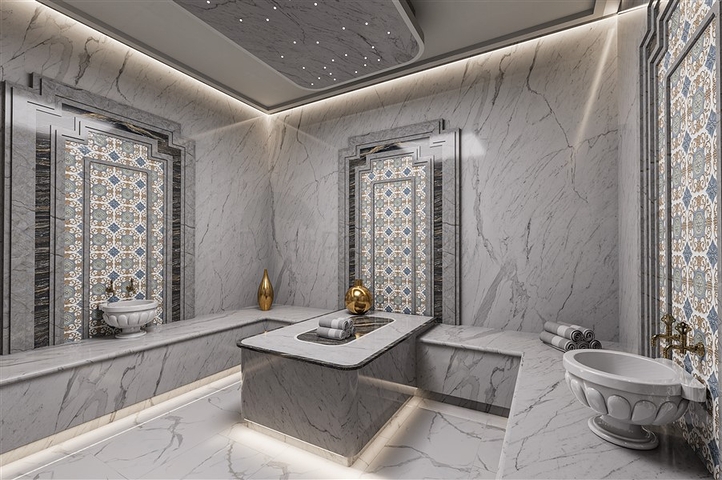 Шикарная вилла 5+1 в районе Каргыджак