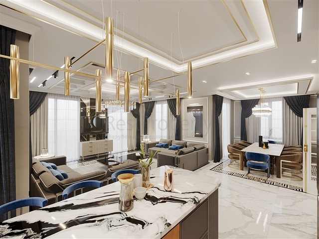 Шикарная вилла 5+1 в районе Каргыджак