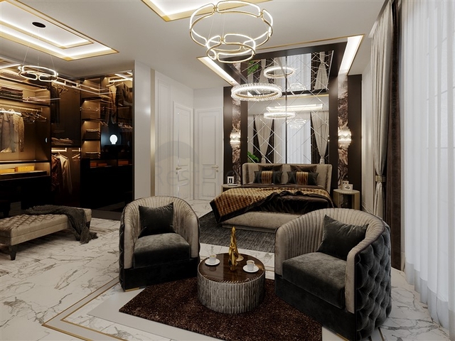 Шикарная вилла 5+1 в районе Каргыджак