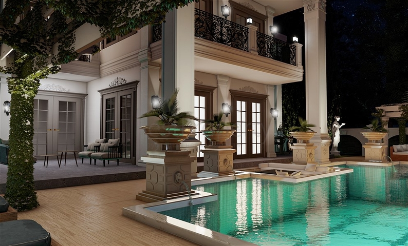 Шикарная вилла 5+1 в районе Каргыджак